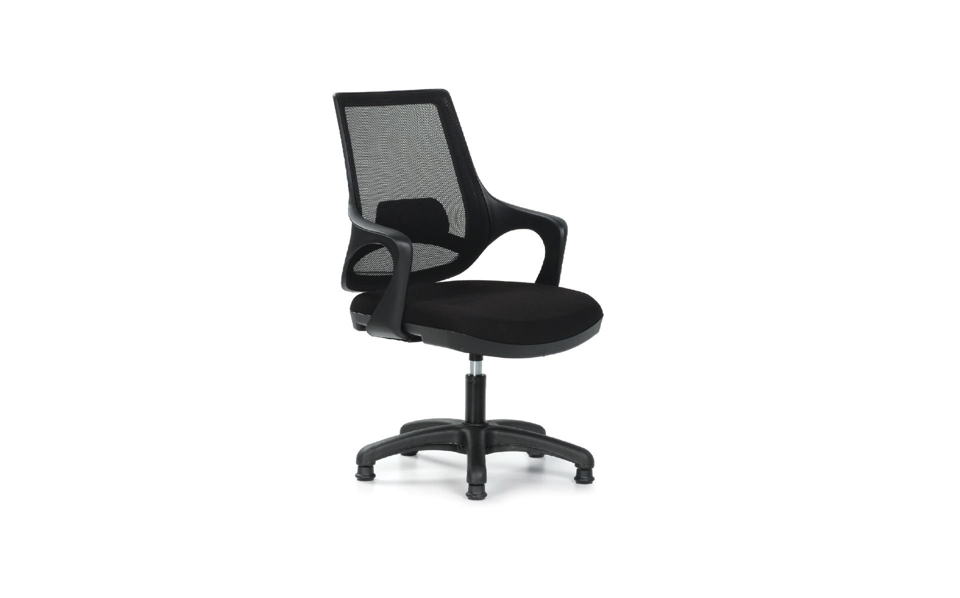 Evo Siyah Fileli Misafir Koltuğu