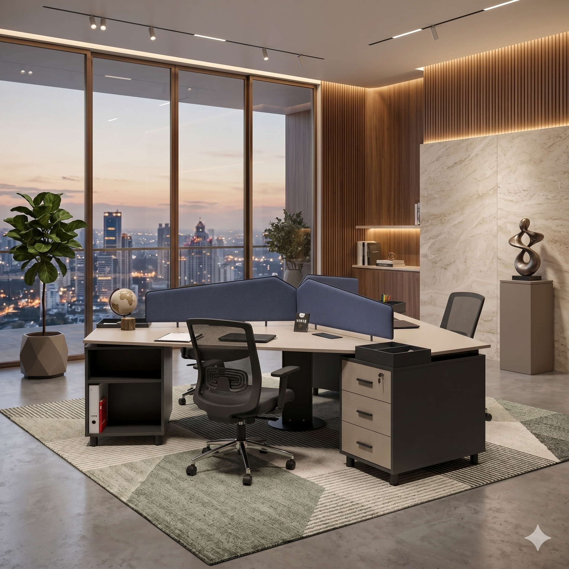 Trio Üçlü Workstation