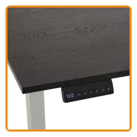 Timob Çift Motor Elektrikli Yükseklik Ayarlı Masa Mekanizması(Tabla dahil değildir)